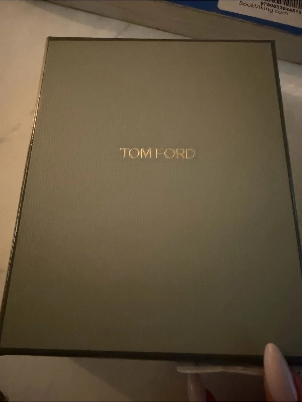 Tom Ford Black Pebbled Leather Bifold Wallet